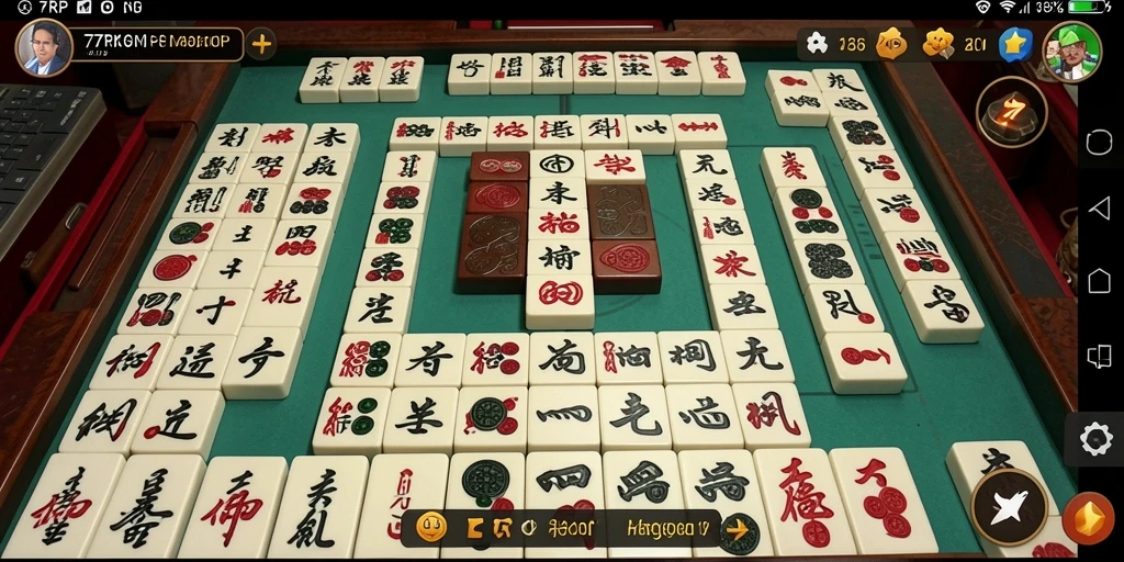 Gameplay seru Mahjong yang menarik di 77RP.