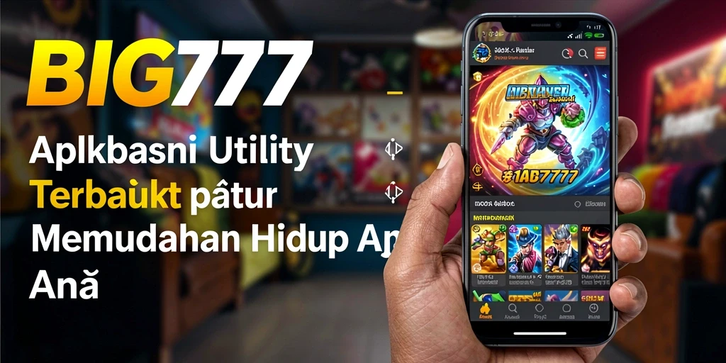 Tampilan utama BIG77 dengan berbagai fitur Utility yang praktis.