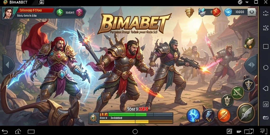 Screenshot menunjukkan momen menegangkan dalam pertempuran SLG.