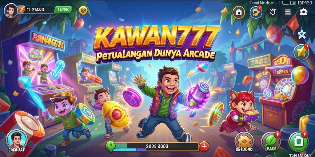 Tampilan gameplay menarik dari KAWAN777 yang mendebarkan.