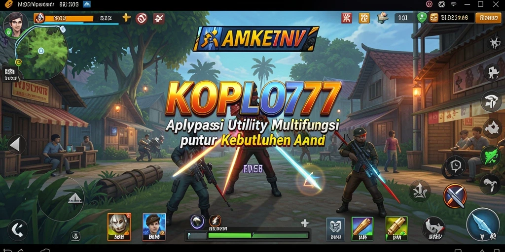 Tampilan antarmuka KOPLO77 yang user-friendly dan fungsional.