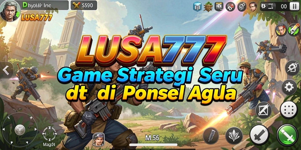 Tampilan gameplay seru LUSA777 yang penuh strategi.