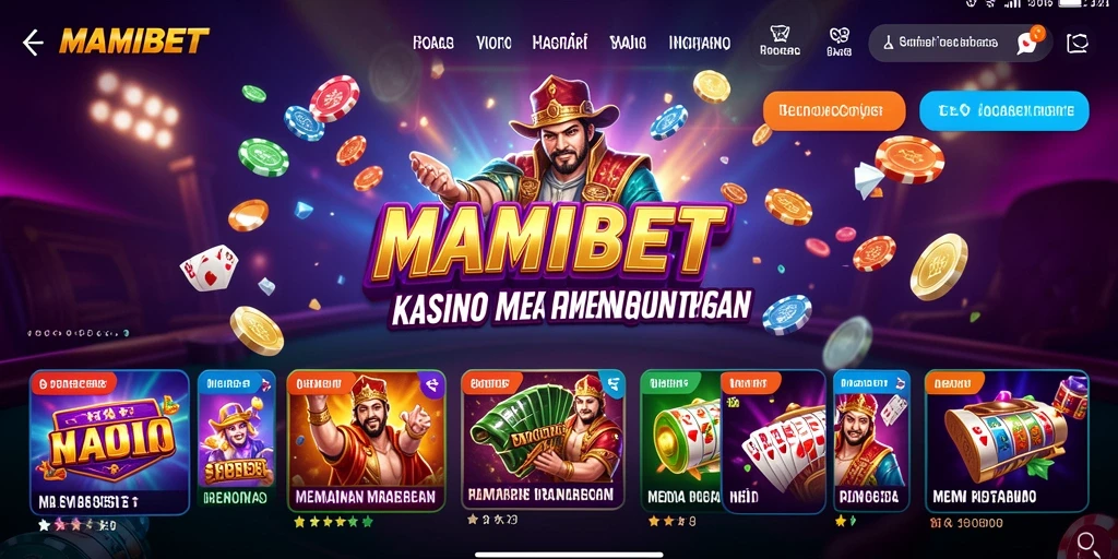 Tampilan gameplay yang menarik dari MAMIBET yang memberikan pengalaman Kasino terbaik.