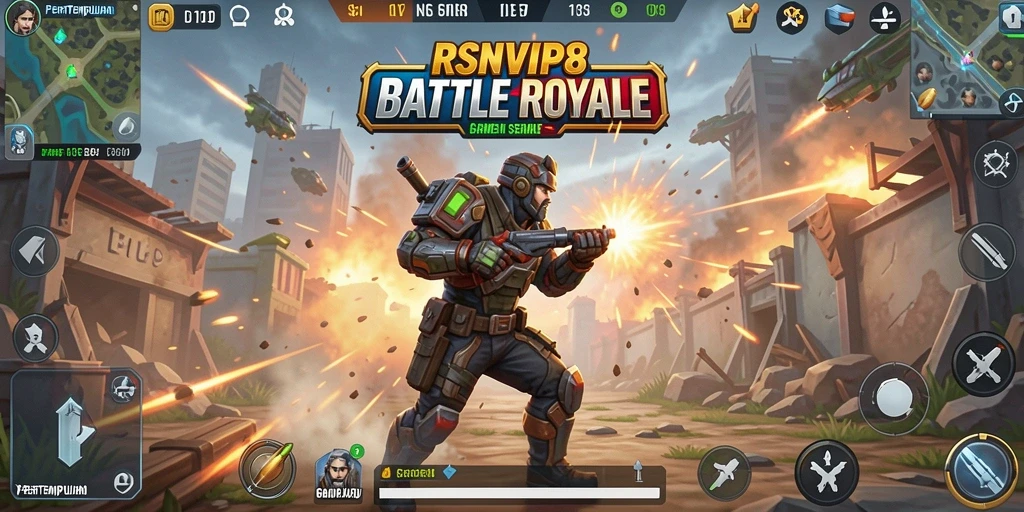 Gameplay seru dalam RSNVIP8 dengan aksi bertempur hebat.