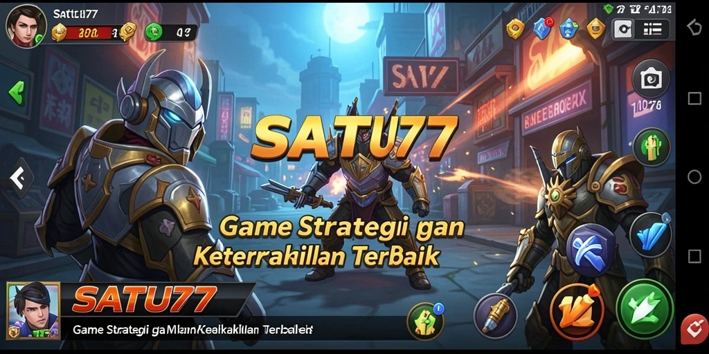 Menampilkan aksi strategis dari SATU77 dalam gameplay yang mengasyikkan.