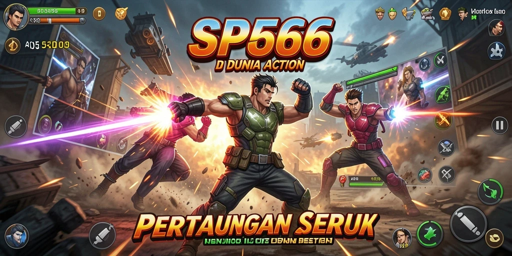 Screenshot SP666 menampilkan aksi seru dalam gameplay Action yang mendebarkan.